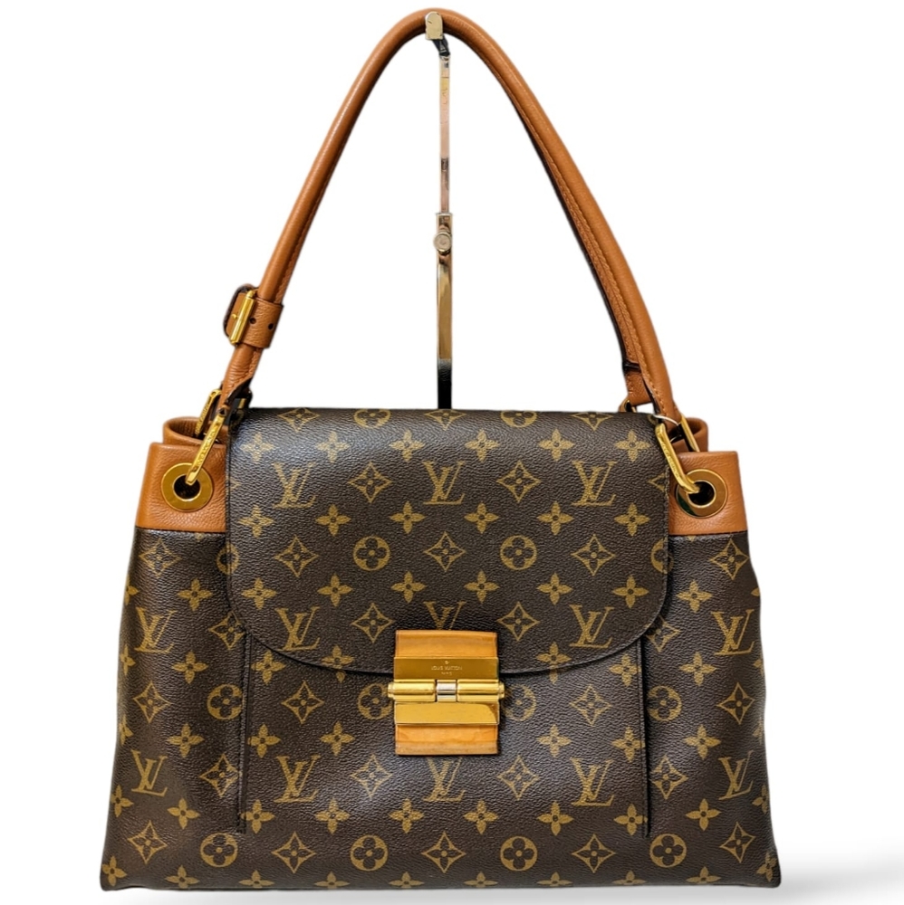 ✨️💎Authentic Louis Vuitton Olympe monogram Tote shoulder handbag